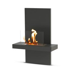 Настенный биокамин Wall Stove BioFire, черный