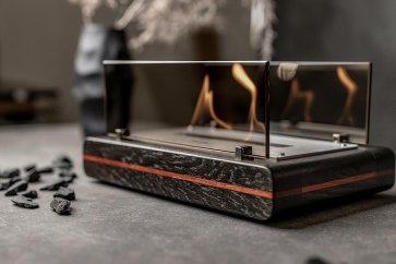 Настольный Биокамин Catterheim LIMITED Blackstrobe Padauk