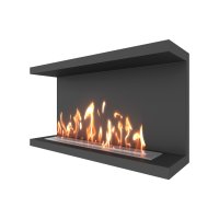 Биокамин фронтальный SteelHeat Leader 1000