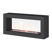 Биокамин SteelHeat FRAME ONE 1000 черный