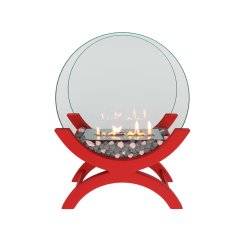 Биокамин IRIS СРЕДНИЙ красный