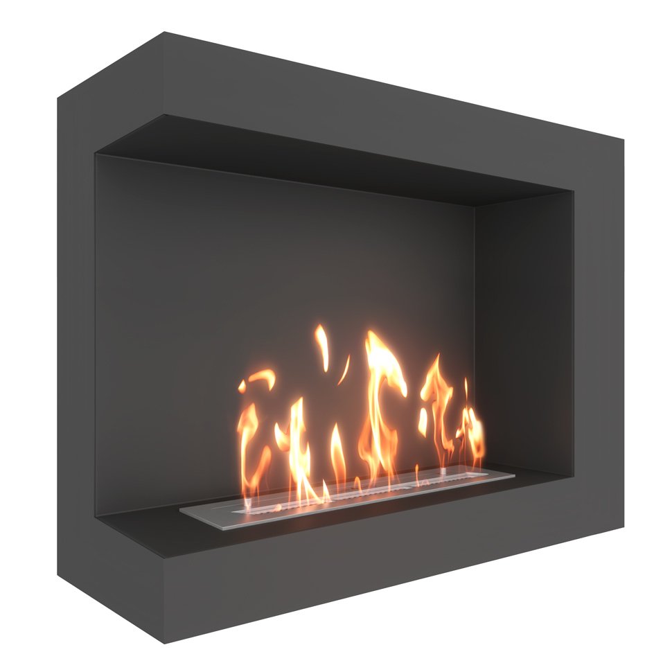 Биокамин угловой SteelHeat GRAND 700 левый